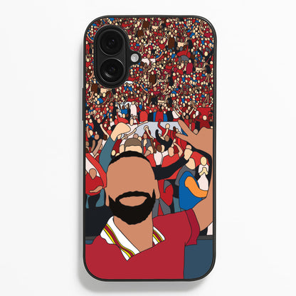 Mo Crowd Selfie  - Football Phone Case for iPhone 16 Plus