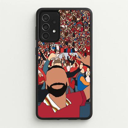 Mo Crowd Selfie  - Football Phone Case for Galaxy A52 / A52s