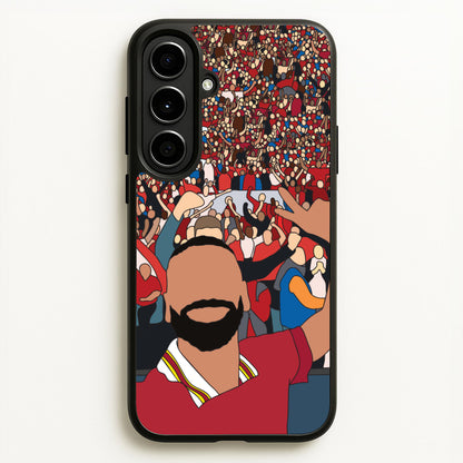 Mo Crowd Selfie  - Football Phone Case for Galaxy A56
