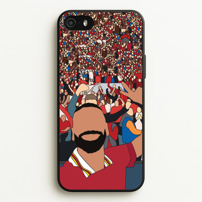 Mo Crowd Selfie  - Football Phone Case for iPhone 5 / 5s / SE 2016