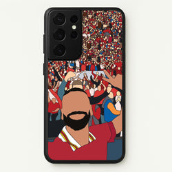 Mo Crowd Selfie  - Football Phone Case for Galaxy S21 Ultra