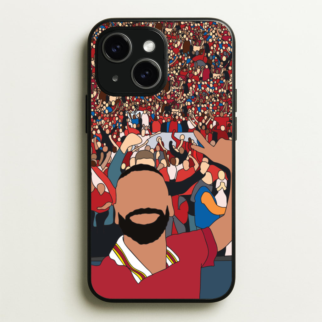 Mo Crowd Selfie  - Football Phone Case for iPhone 15