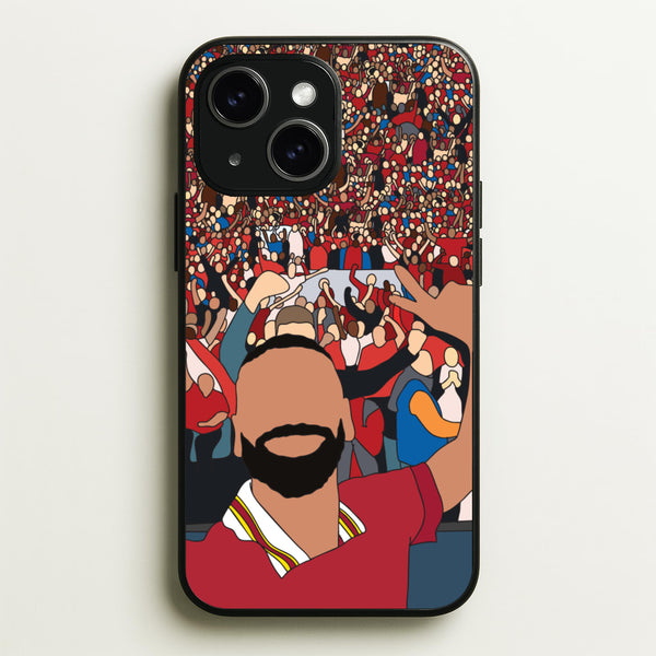 Mo Crowd Selfie  - Football Phone Case for iPhone 15