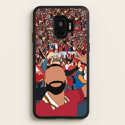 Mo Crowd Selfie  - Football Phone Case for Galaxy S9
