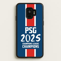 Champion League Winners 25 PSG  - Football Phone Case for Galaxy S9