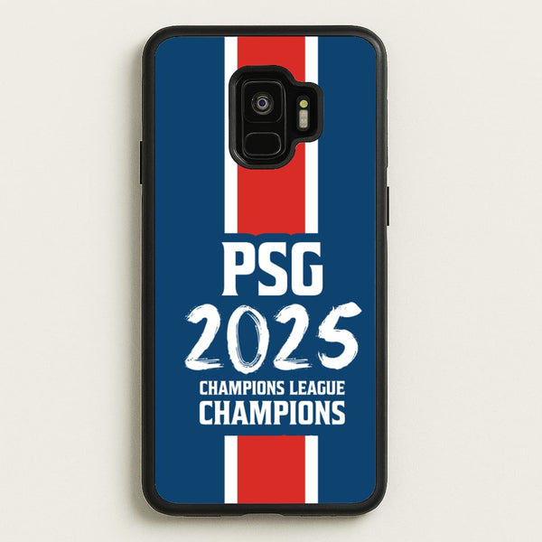 Champion League Winners 25 PSG  - Football Phone Case for Galaxy S9