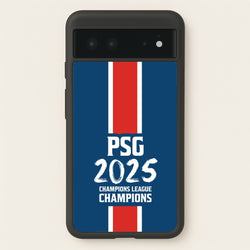 Champion League Winners 25 PSG  - Football Phone Case for Google Pixel 6