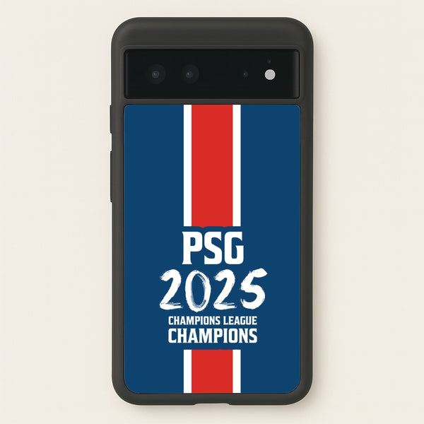 Champion League Winners 25 PSG  - Football Phone Case for Google Pixel 6