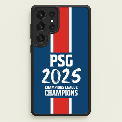 Champion League Winners 25 PSG  - Football Phone Case for Galaxy S22 Ultra
