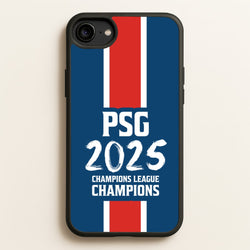 Champion League Winners 25 PSG  - Football Phone Case for iPhone 6 / 7 / 8 / SE