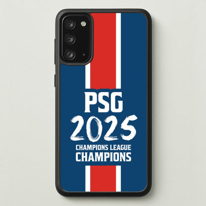 Champion League Winners 25 PSG  - Football Phone Case for Galaxy Note 20