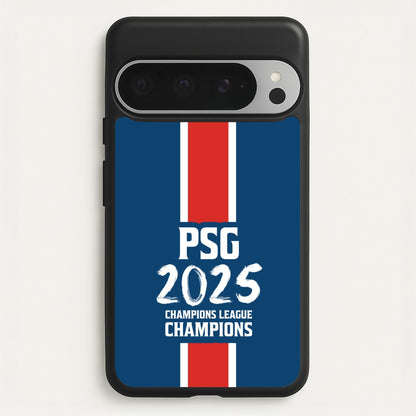 Champion League Winners 25 PSG  - Football Phone Case for Google Pixel 9 Pro XL