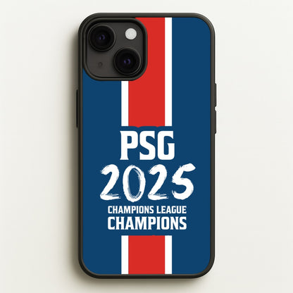 Champion League Winners 25 PSG  - Football Phone Case for iPhone 13