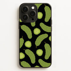Pickle Assortment Pattern  - Food Patterns Phone Case for iPhone 16 Pro Max