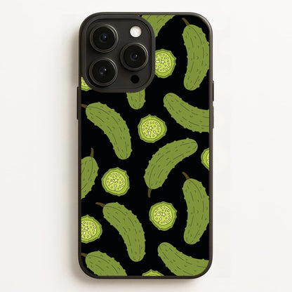 Pickle Assortment Pattern  - Food Patterns Phone Case for iPhone 16 Pro Max