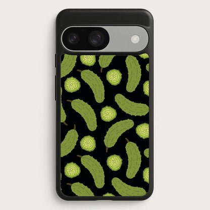 Pickle Assortment Pattern  - Food Patterns Phone Case for Google Pixel 9 / 9 Pro