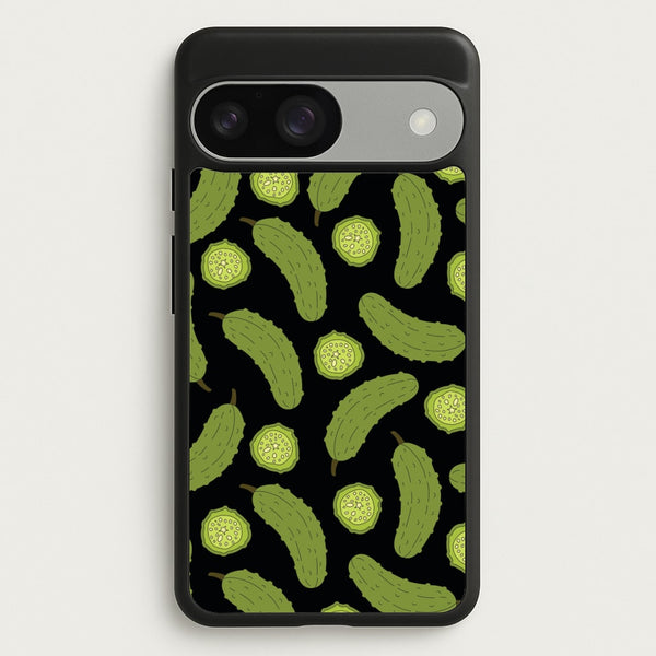 Pickle Assortment Pattern  - Food Patterns Phone Case for Google Pixel 9 / 9 Pro