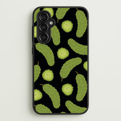 Pickle Assortment Pattern  - Food Patterns Phone Case for Galaxy A14