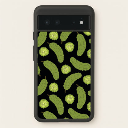 Pickle Assortment Pattern  - Food Patterns Phone Case for Google Pixel 6
