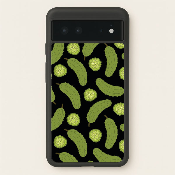 Pickle Assortment Pattern  - Food Patterns Phone Case for Google Pixel 6