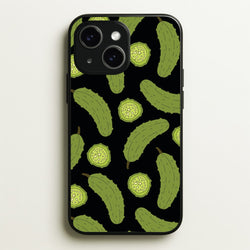 Pickle Assortment Pattern  - Food Patterns Phone Case for iPhone 15 Plus