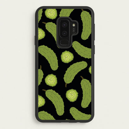 Pickle Assortment Pattern  - Food Patterns Phone Case for Galaxy S9 Plus