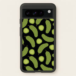 Pickle Assortment Pattern  - Food Patterns Phone Case for Google Pixel 8 Pro