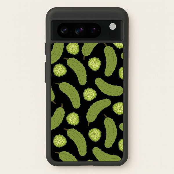 Pickle Assortment Pattern  - Food Patterns Phone Case for Google Pixel 8 Pro