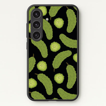 Pickle Assortment Pattern  - Food Patterns Phone Case for Galaxy S25