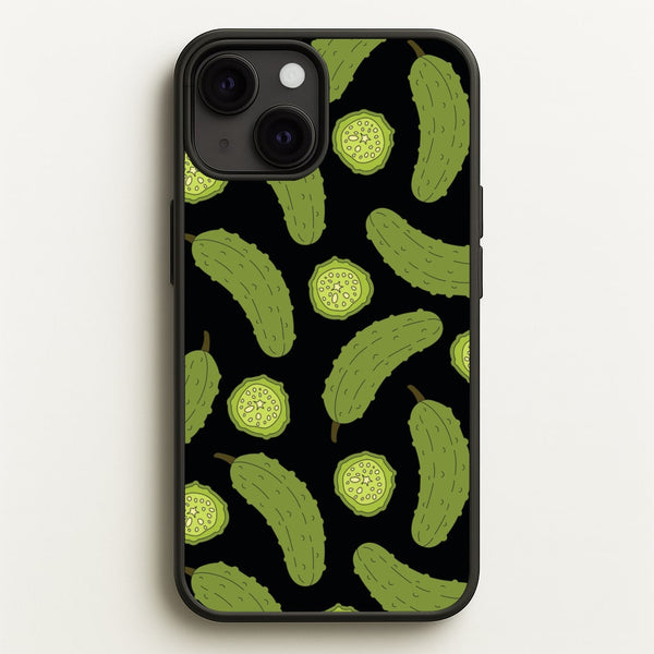 Pickle Assortment Pattern  - Food Patterns Phone Case for iPhone 13 Mini