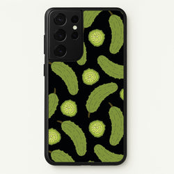 Pickle Assortment Pattern  - Food Patterns Phone Case for Galaxy S21 Ultra