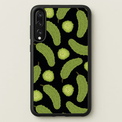 Pickle Assortment Pattern  - Food Patterns Phone Case for Huawei P20 Pro