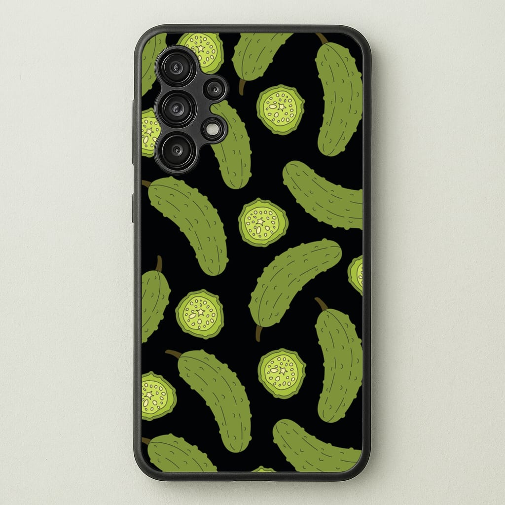 Pickle Assortment Pattern  - Food Patterns Phone Case for Galaxy A13