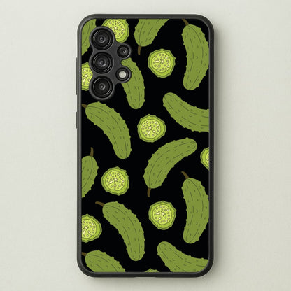Pickle Assortment Pattern  - Food Patterns Phone Case for Galaxy A13