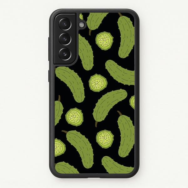 Pickle Assortment Pattern  - Food Patterns Phone Case for Galaxy S21