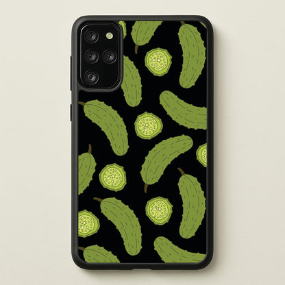 Pickle Assortment Pattern  - Food Patterns Phone Case for Galaxy S20 Plus