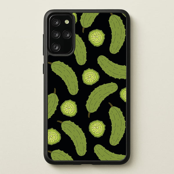 Pickle Assortment Pattern  - Food Patterns Phone Case for Galaxy S20 Plus