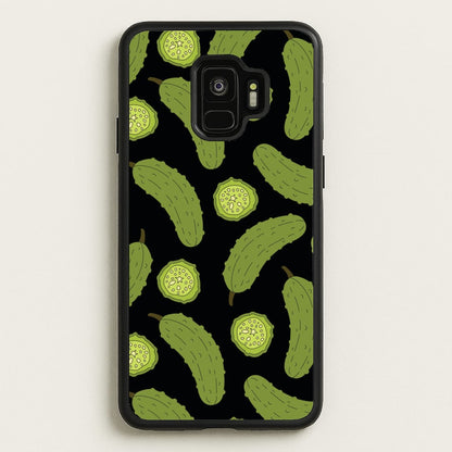 Pickle Assortment Pattern  - Food Patterns Phone Case for Galaxy S9