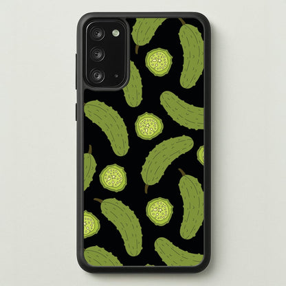 Pickle Assortment Pattern  - Food Patterns Phone Case for Galaxy Note 20