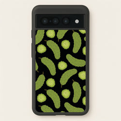 Pickle Assortment Pattern  - Food Patterns Phone Case for Google Pixel 7 Pro