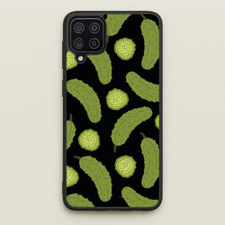 Pickle Assortment Pattern  - Food Patterns Phone Case for Galaxy A12