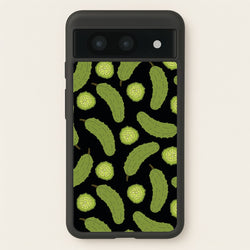 Pickle Assortment Pattern  - Food Patterns Phone Case for Google Pixel 8a