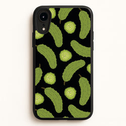 Pickle Assortment Pattern  - Food Patterns Phone Case for iPhone XR