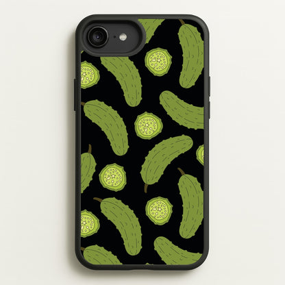 Pickle Assortment Pattern  - Food Patterns Phone Case for iPhone 6 Plus / 7 Plus / 8 Plus