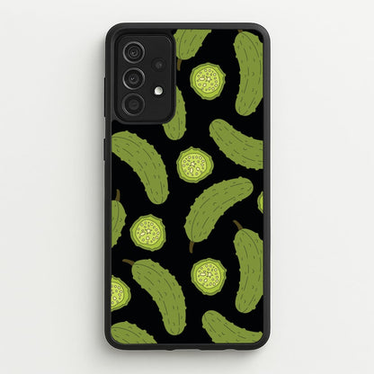 Pickle Assortment Pattern  - Food Patterns Phone Case for Galaxy A52 / A52s