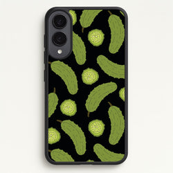 Pickle Assortment Pattern  - Food Patterns Phone Case for Galaxy S25 Edge