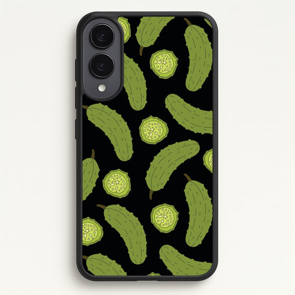 Pickle Assortment Pattern  - Food Patterns Phone Case for Galaxy S25 Edge