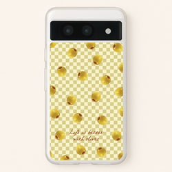 Life Is Better With Olives  - Food Patterns Phone Case for Google Pixel 8a
