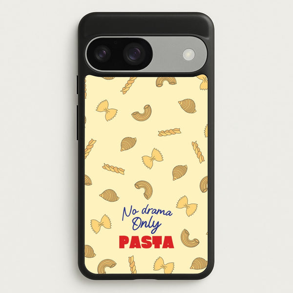 No Drama, Only Pasta  - Food Patterns Phone Case for Google Pixel 9 / 9 Pro