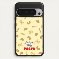 No Drama, Only Pasta  - Food Patterns Phone Case for Google Pixel 9 Pro XL
